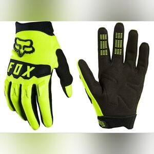 Fox Racing Youth Dirtpaw Motocross Gloves Fluorescent Yellow NWT Small